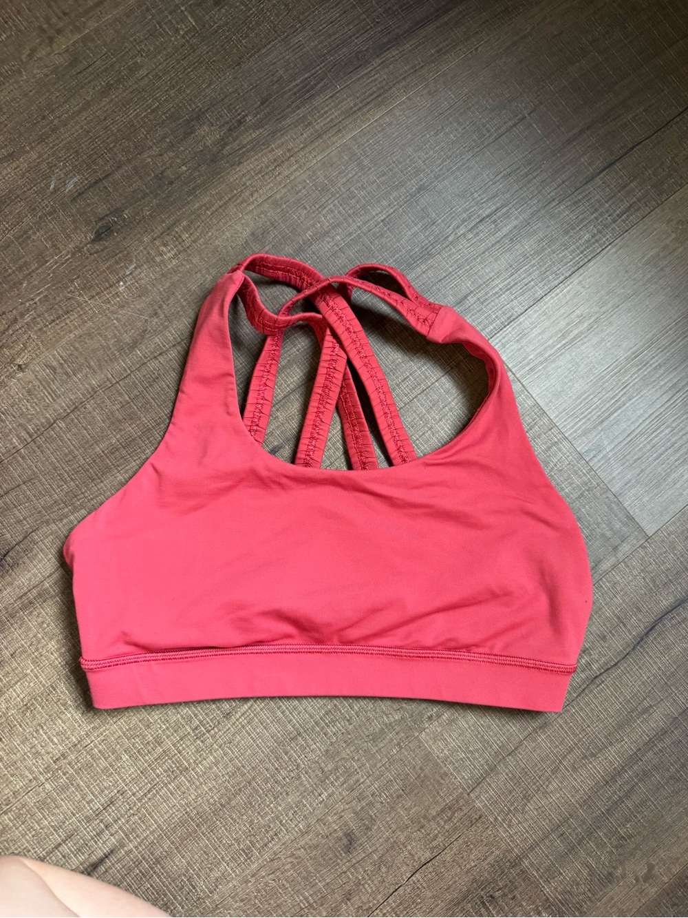 lululemon athletica Strappy Sports Bra - Red